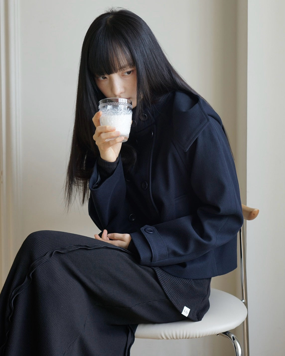 【Uglyshadow】SOFT HOODED COAT