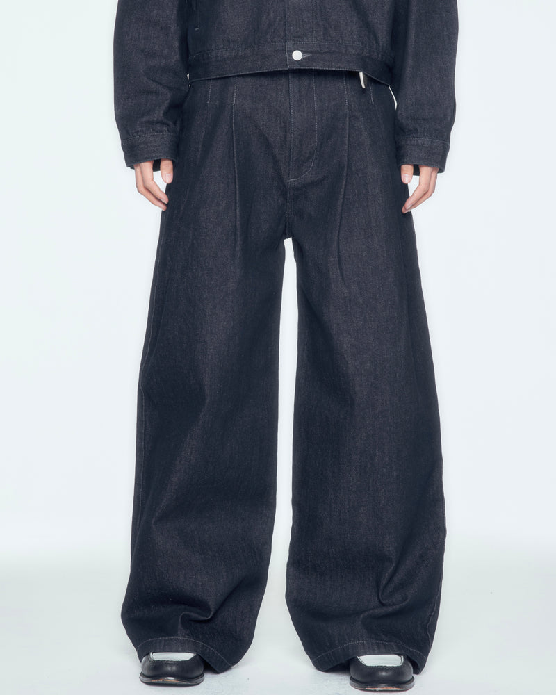 【CS】two tuck baggy denim
