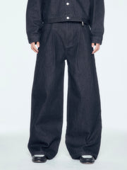 【CS】two tuck baggy denim