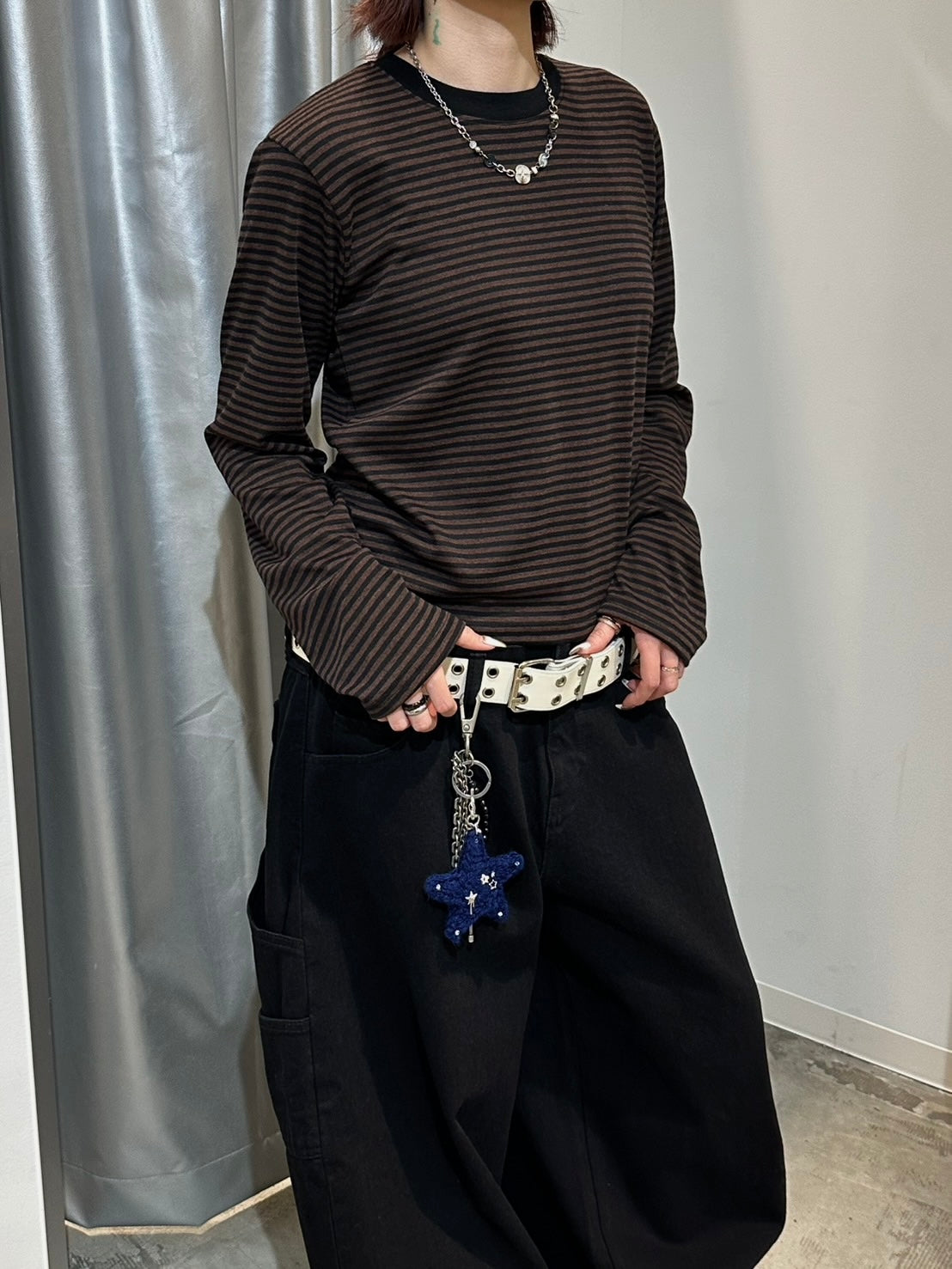 4/4 20:00発売【youll】basic border long sleeve tee (2color)