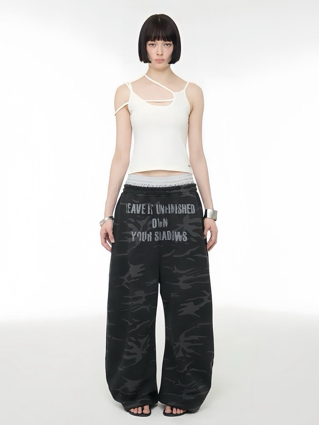 【ROCK CAKE】Layer Strap Tank Top