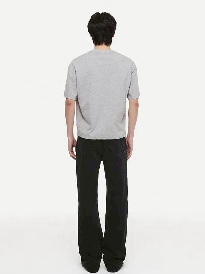 【DNSR】Compact Cotton Crop T-Shirt