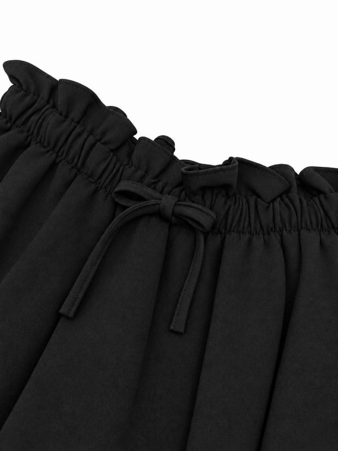 受注制【nmtc+】Frill balloon mini skirt (2color)