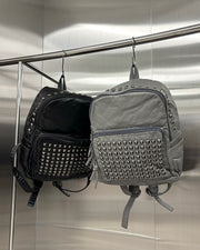国際配送【Never mind the XU】Y2K Studded Utility Backpack（2color）