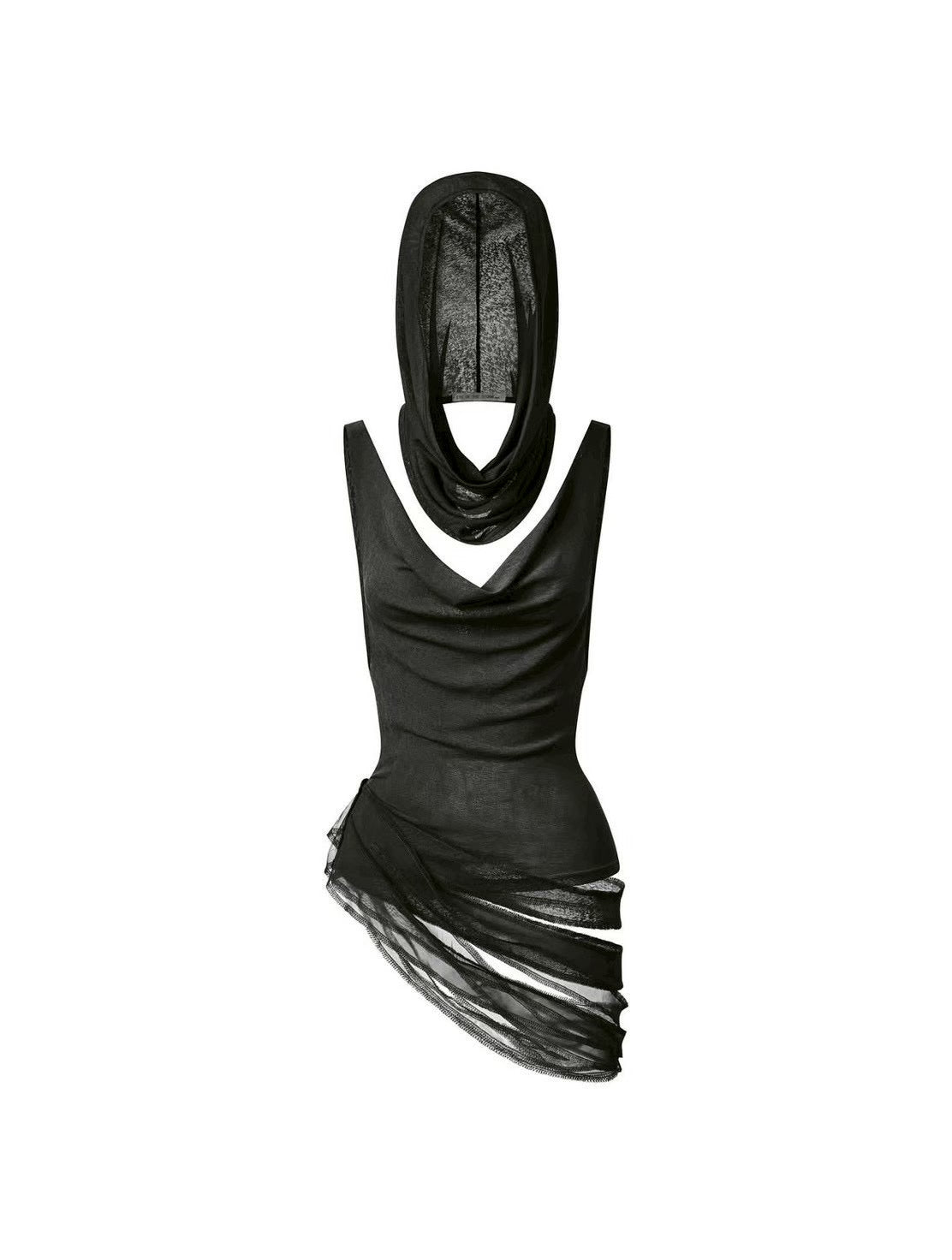 【EYE OF THE STORM】ASHEN HOOD TANK TOP
