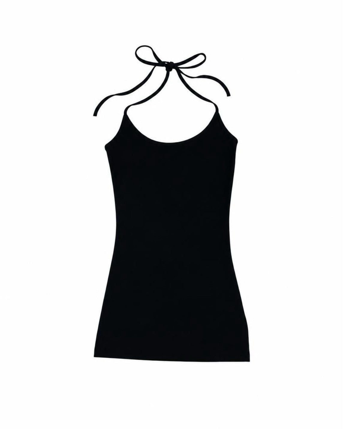 受注制【nmtc+】string halter neck camisole (4color)