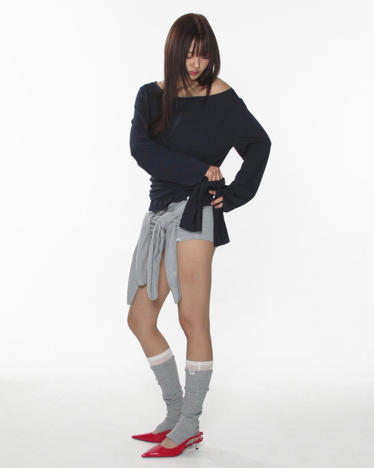 【CRANK】DOUBLE TIED MICRO SHORTS
