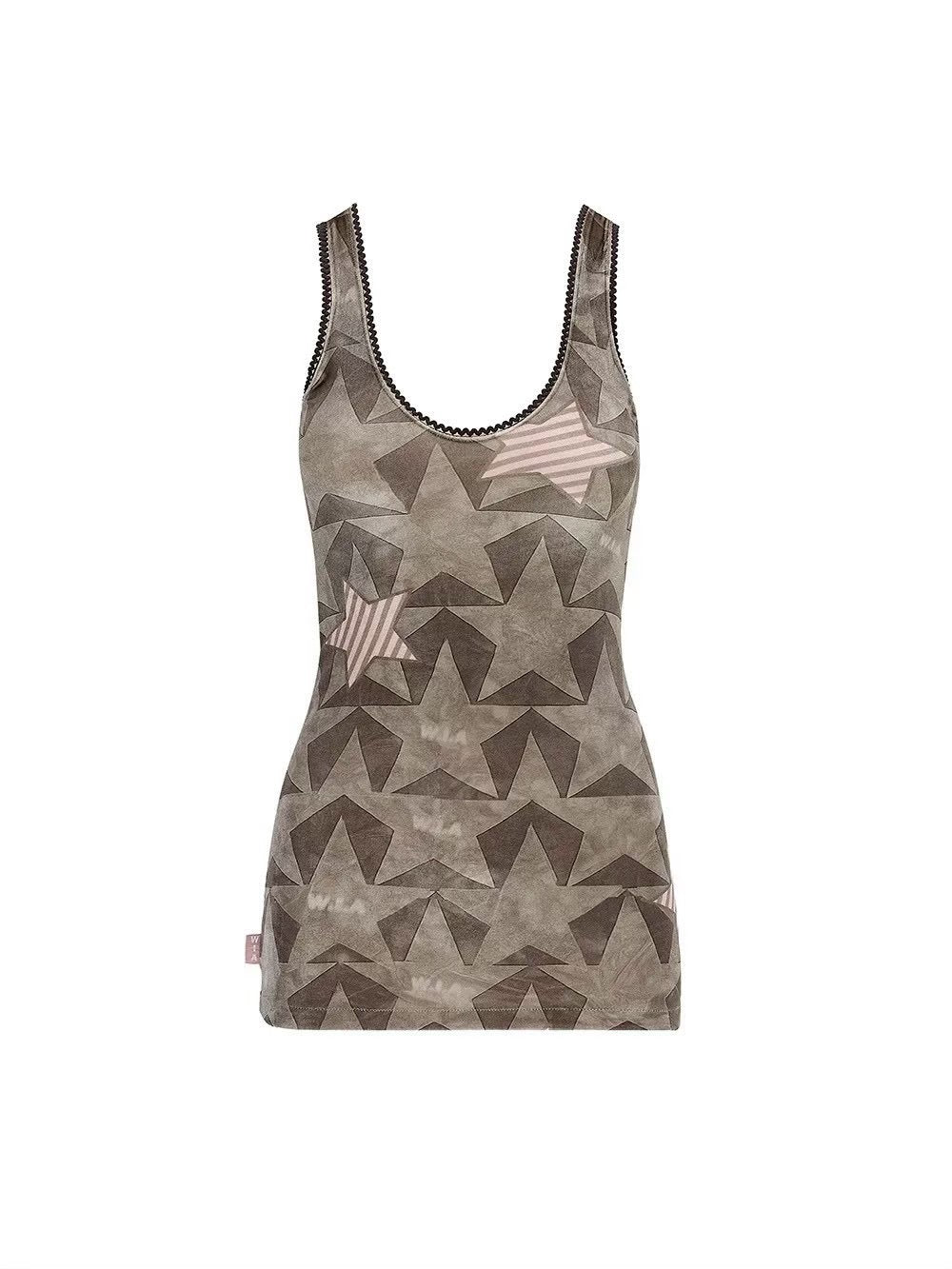 【W.I.A】SMASHED GREY VELVET MINI DRESS