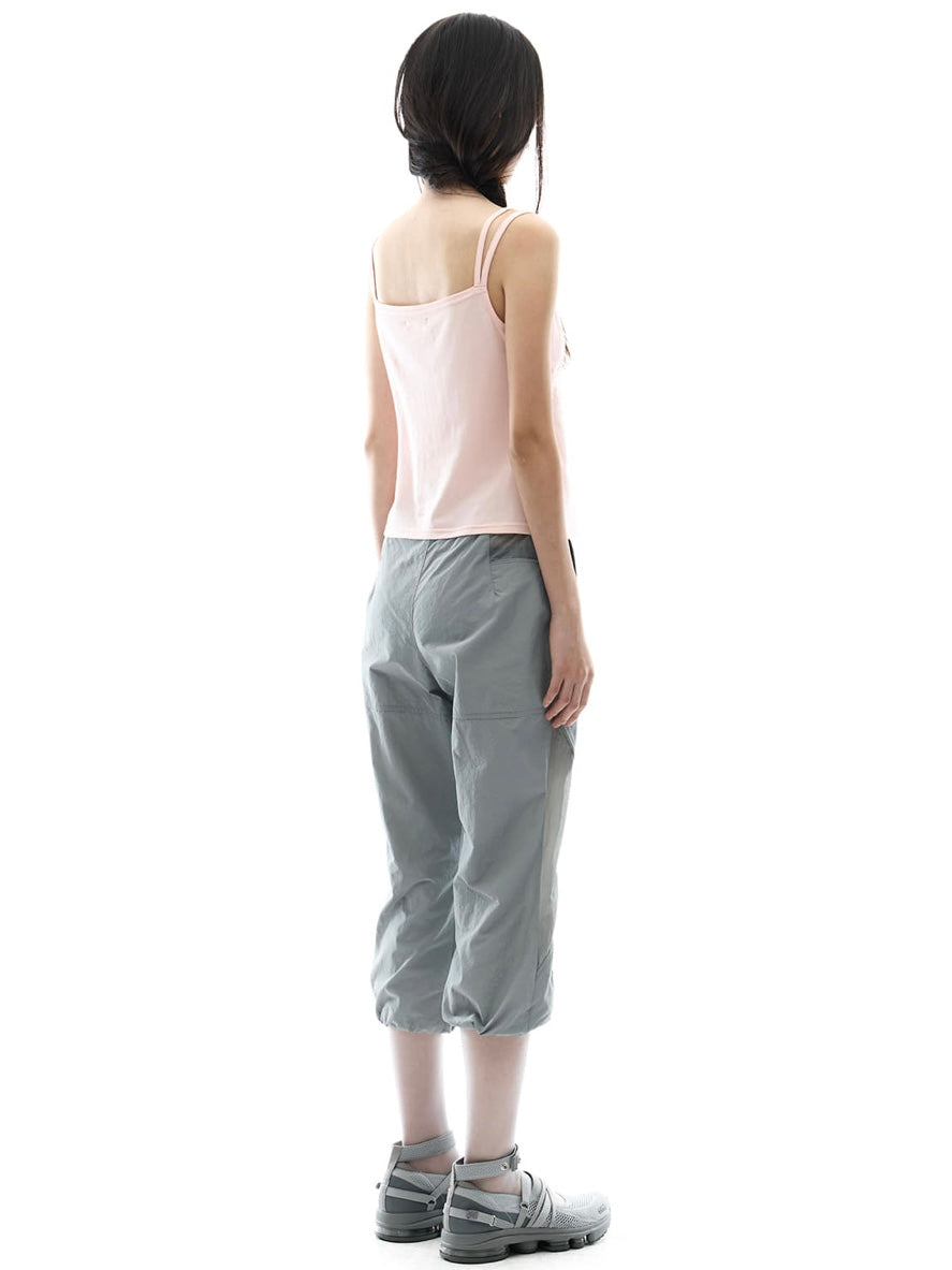 【OJOS】Double Strap Lace Sleevless