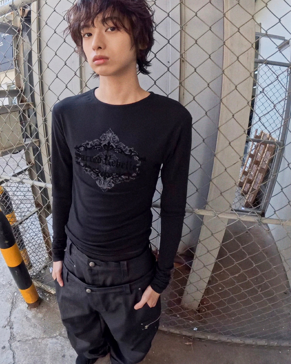 【LECYTO】Ornament Long Sleeve