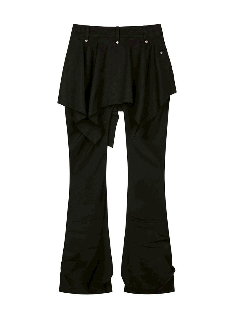 【ROCK CAKE】Bootcut Hook Skirt Pants