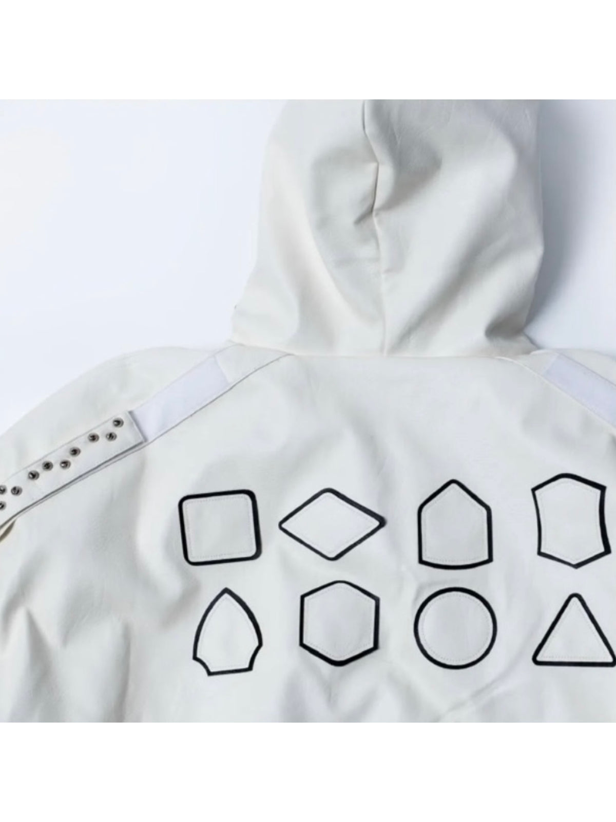 【F.V.V.O】Embroidered Hooded Bomber Jacket