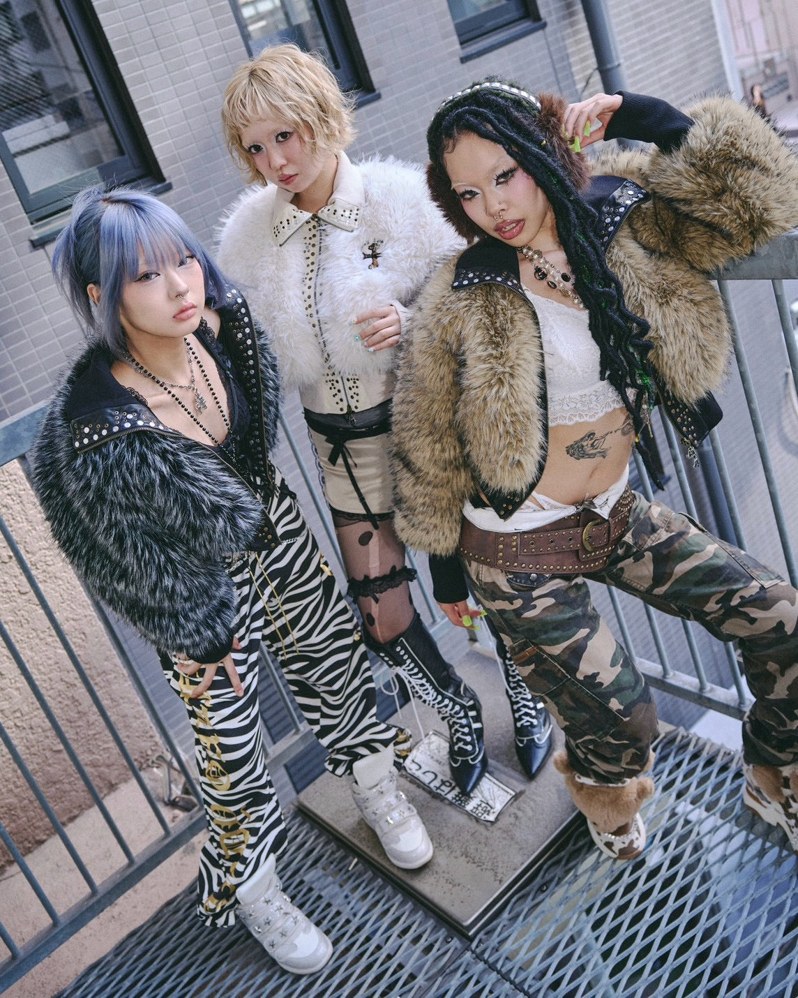 【GALFY】ケダモノファーブルゾン