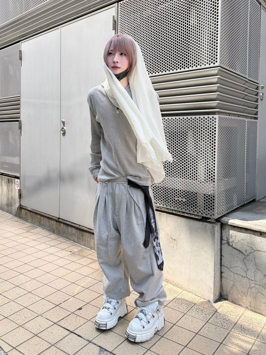 受注制【nmtc+】simple color scarf (4color)