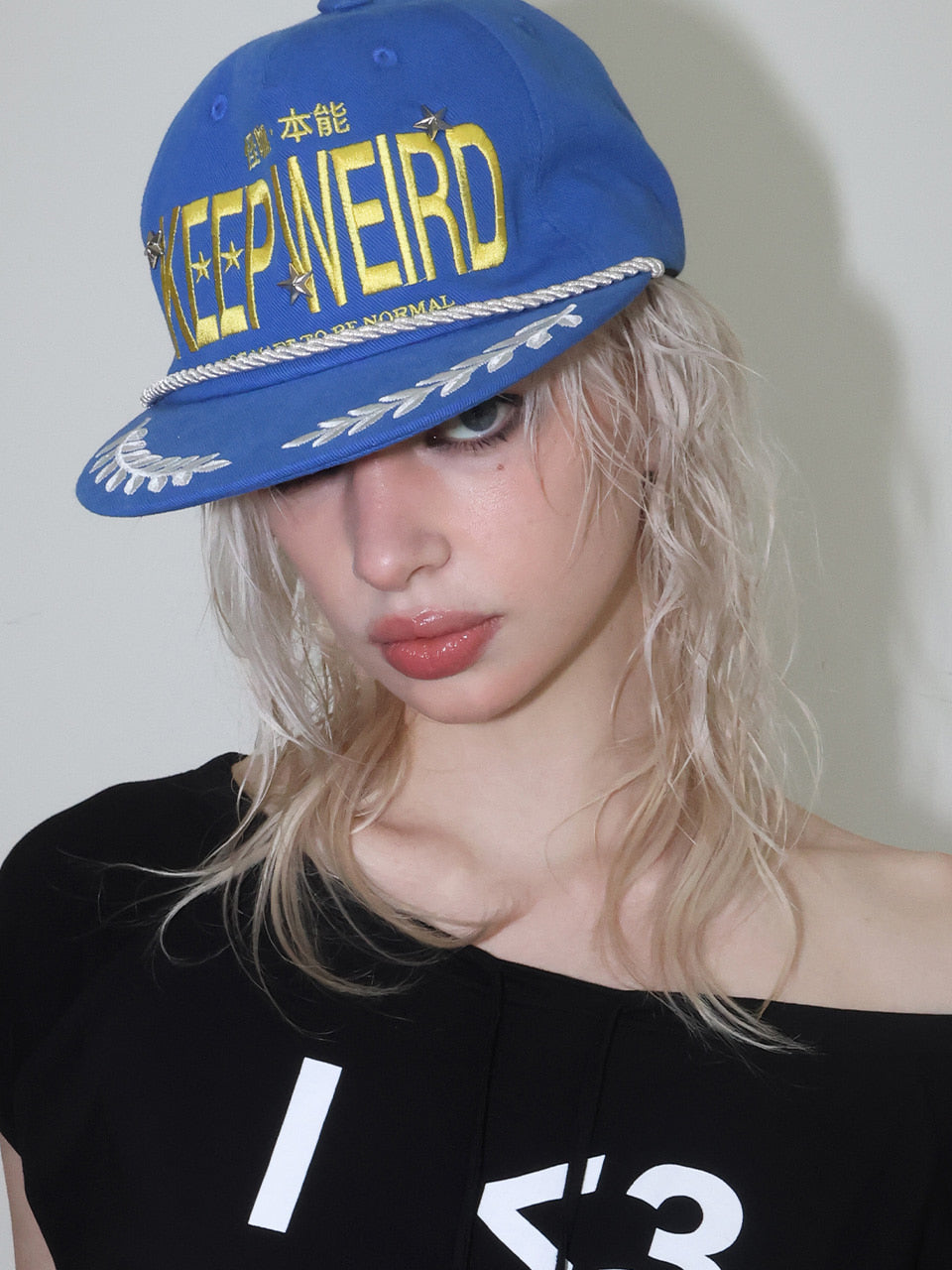 【CRANK】KEEP WEIRD STUD CAP