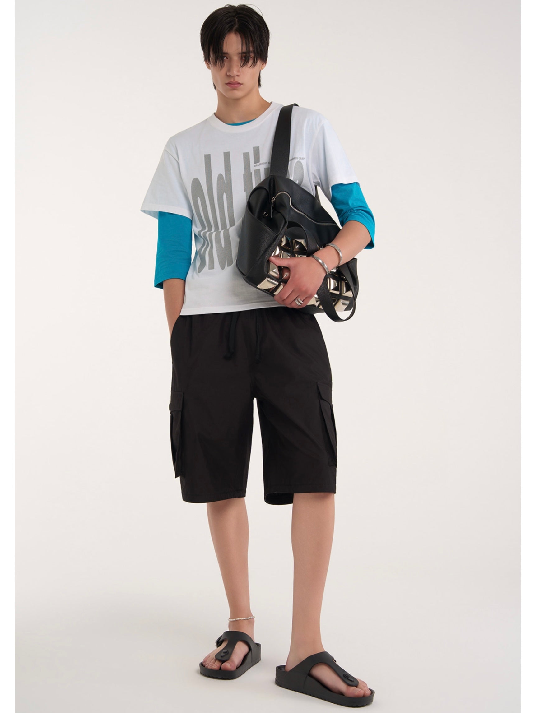 【ESC STUDIO】bold old time t-shirt