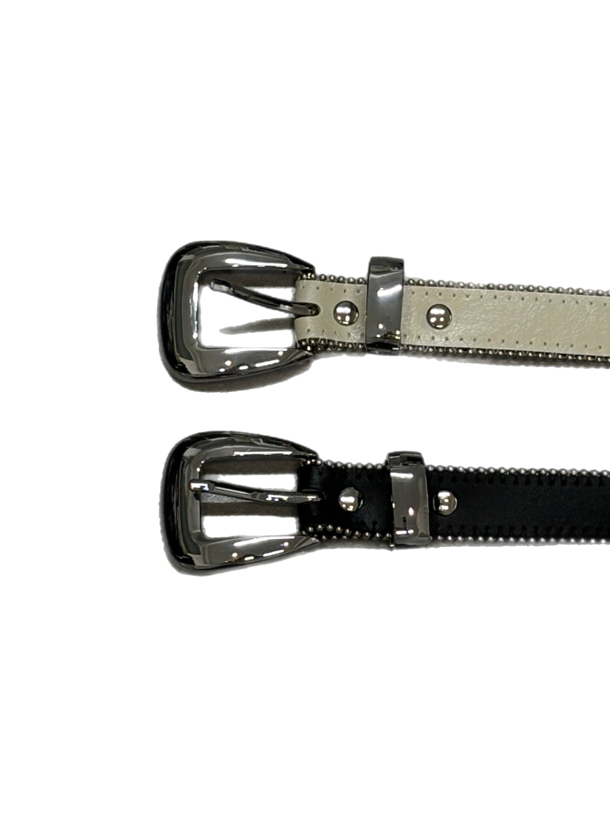 受注制【Never mind the XU】studs belt (2color)