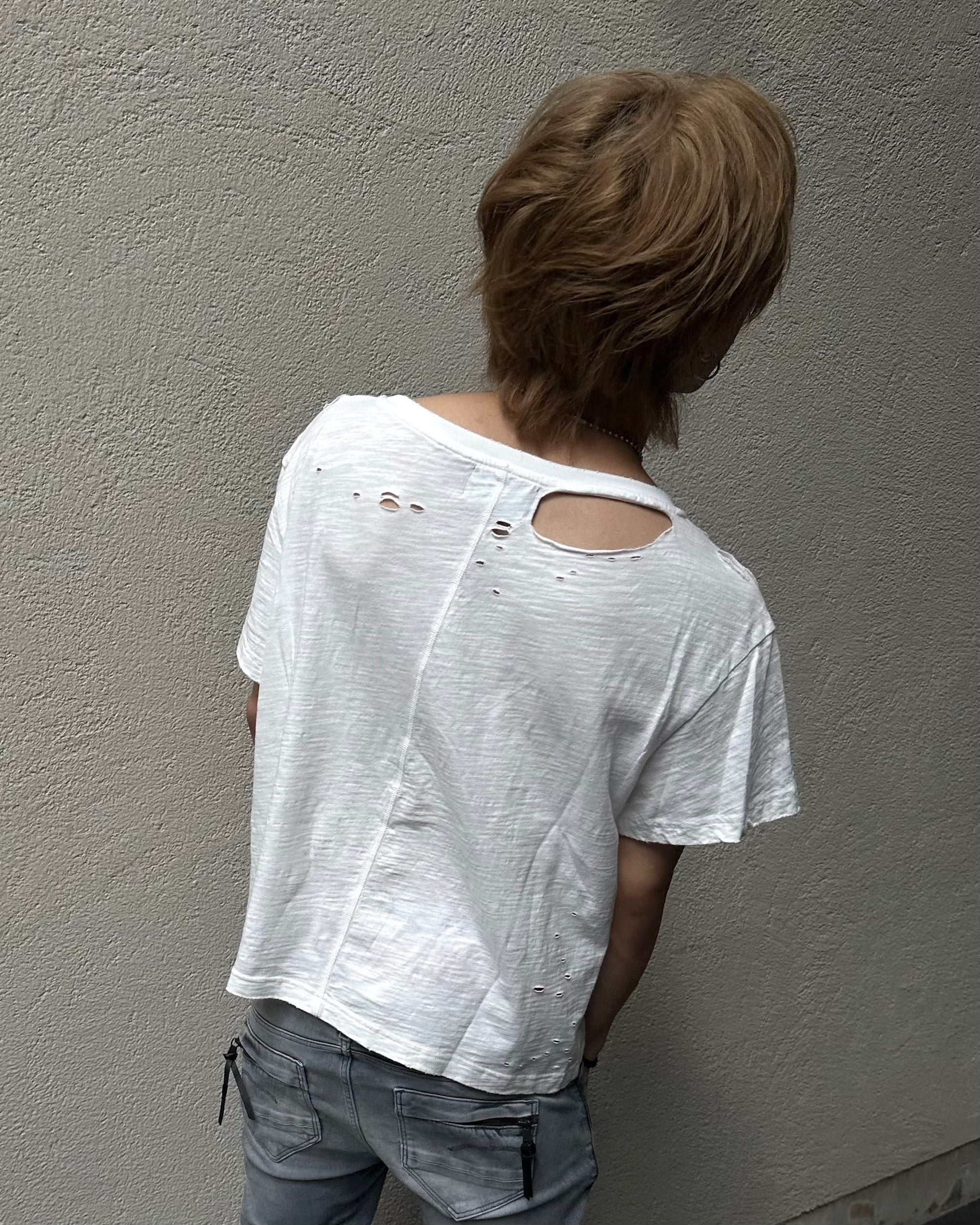 【YIKAI LABORATORY】Lorraine cross symbol t-shirt
