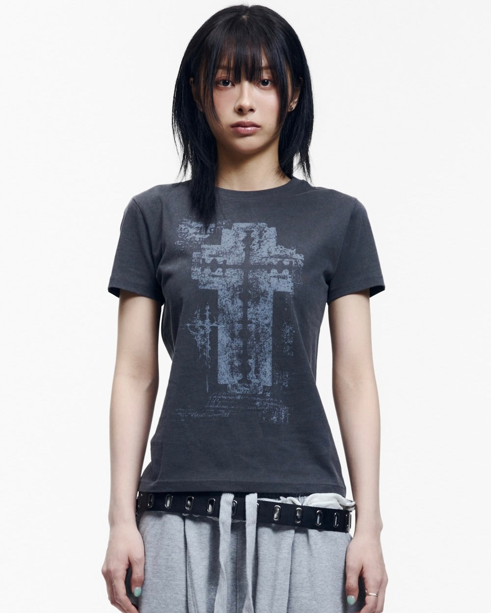 【AAKAM】Razor Cross Half Top
