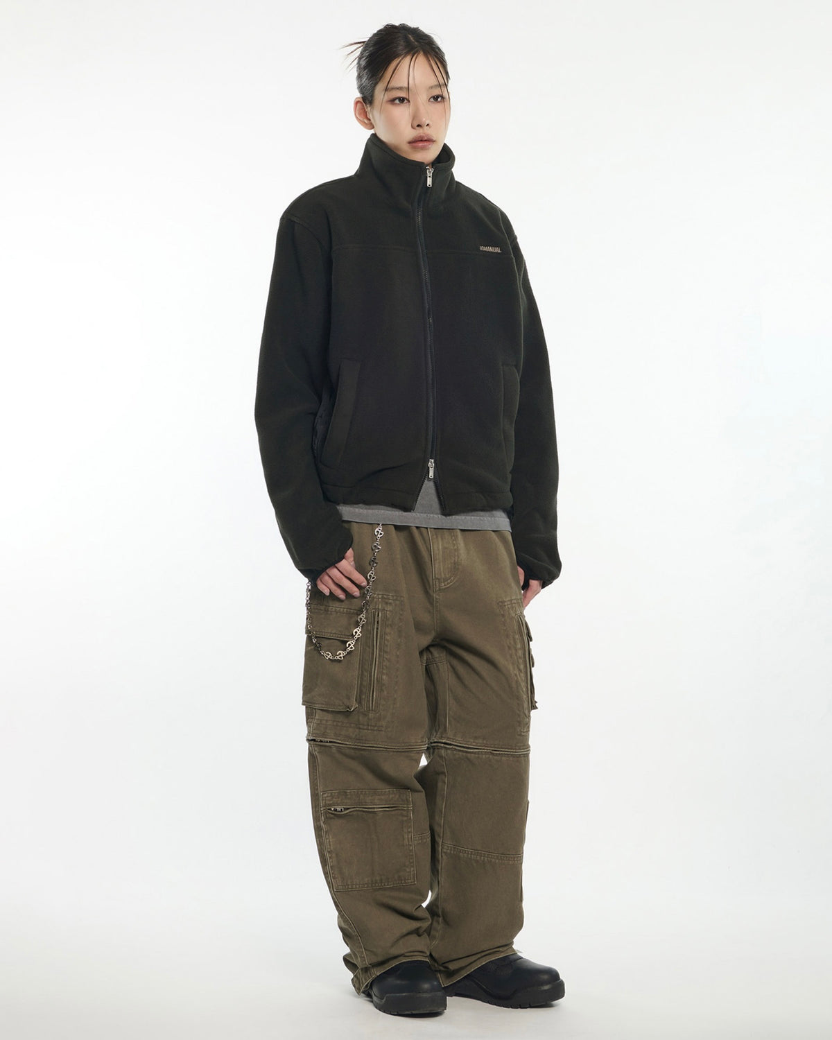 【NOMANUAL】N.B FLEECE JACKET