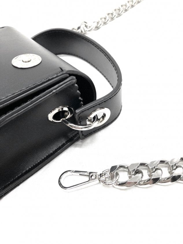 受注制【Never mind the XU】chain mini shoulder bag