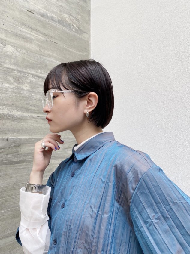 【Chikashitsu +】clear sunglasses 4