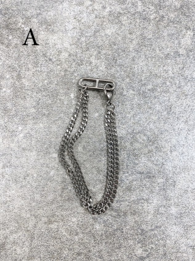 受注制【Chikashitsu +】layered silver bracelet