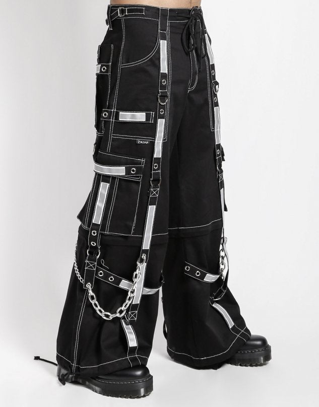 【TRIPP nyc】REFLECTOR DARK STREET PANT[AF7468M] / 【トリップ エヌワイシー】リフレクターハーネスチェーンワイドパンツ