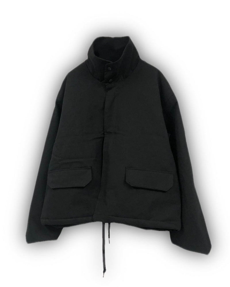 受注制【Never mind the XU】oversized high neck jacket