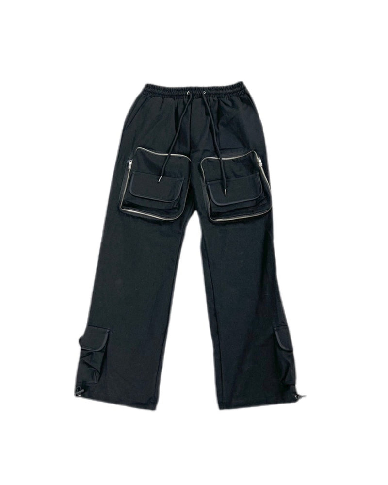 受注制【Chikashitsu +】front pocket design cargo pants (2color)