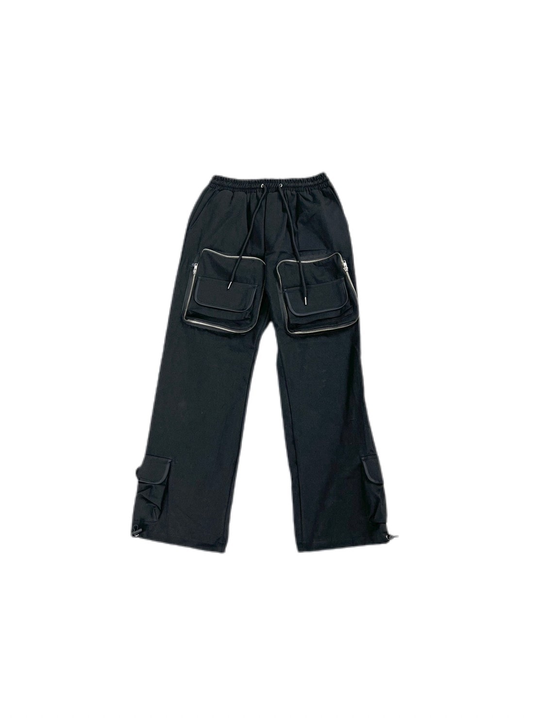 受注制【Chikashitsu +】front pocket design cargo pants (2color)