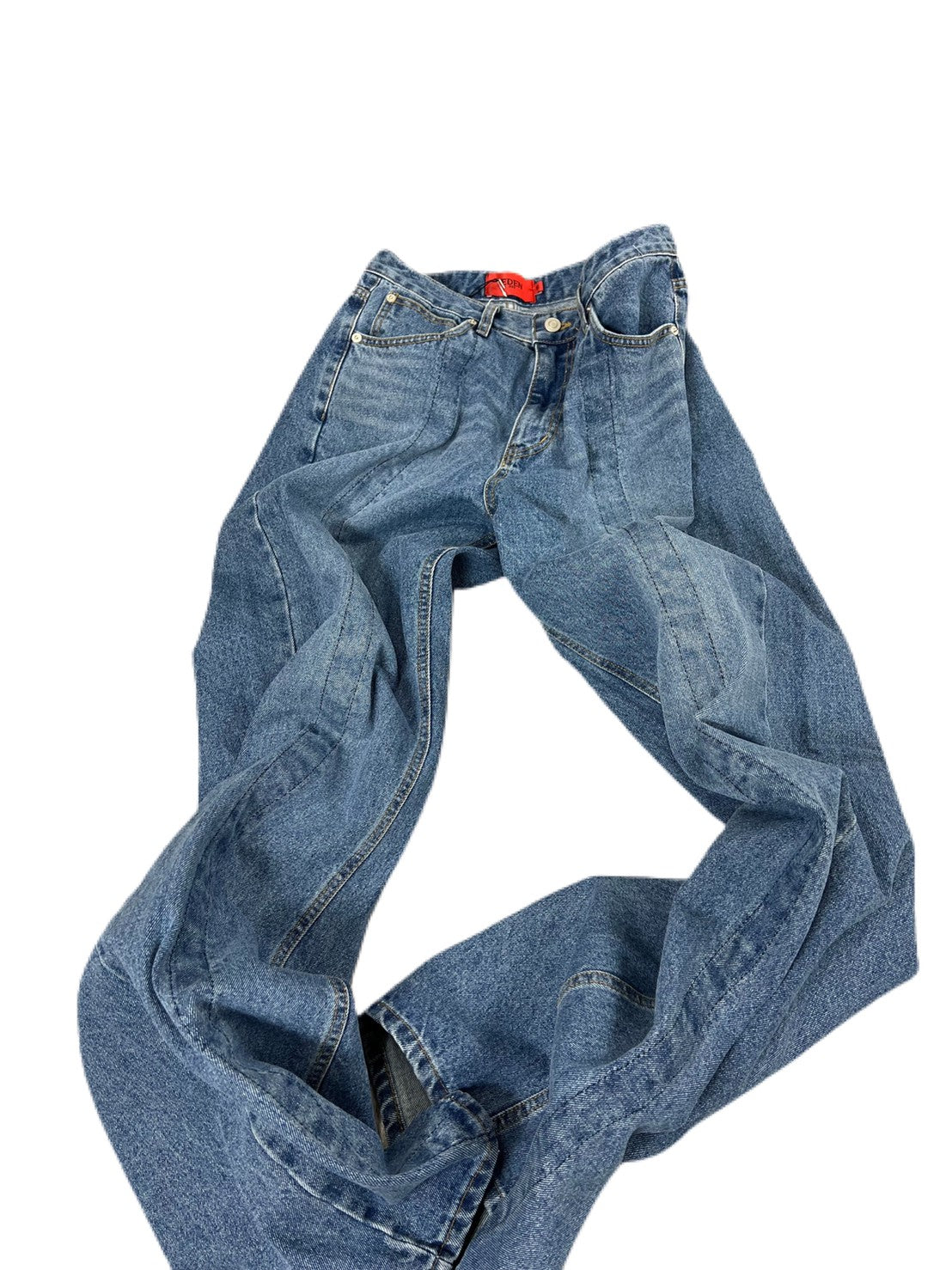 受注制【Chikashitsu +】wire design denim pants