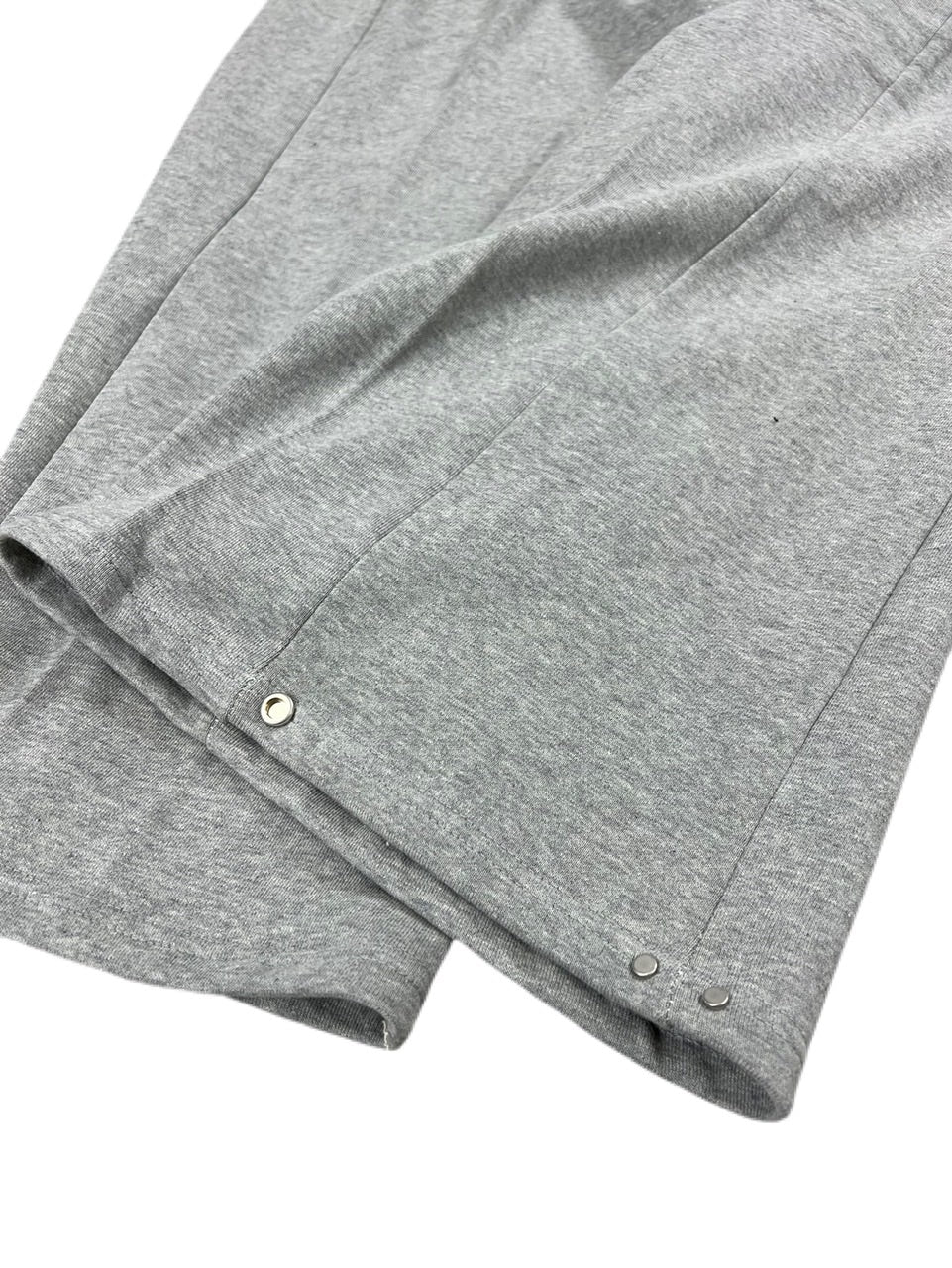 受注制【Chikashitsu +】snap button sweat pants (2color)