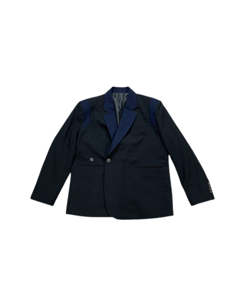受注制【Chikashitsu +】set up varsity design jacket (2color)