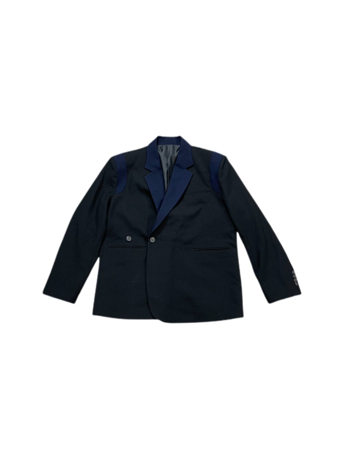 受注制【Chikashitsu +】set up varsity design jacket (2color)