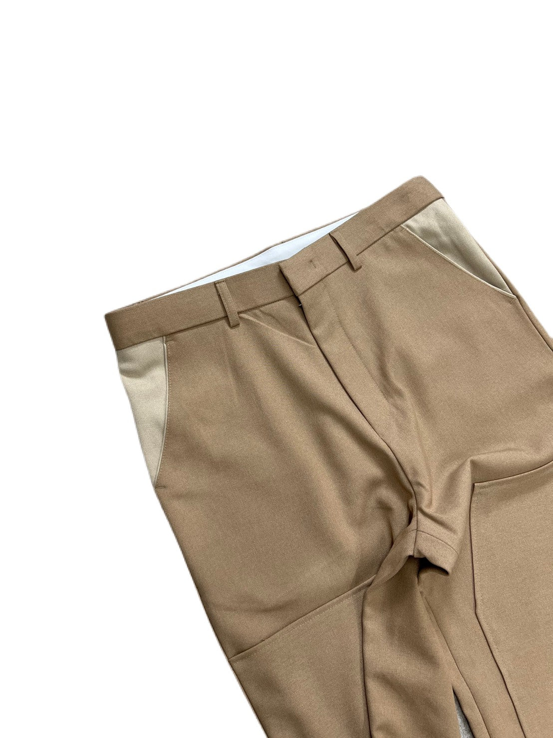 受注制【Chikashitsu +】set up design slacks (2color)