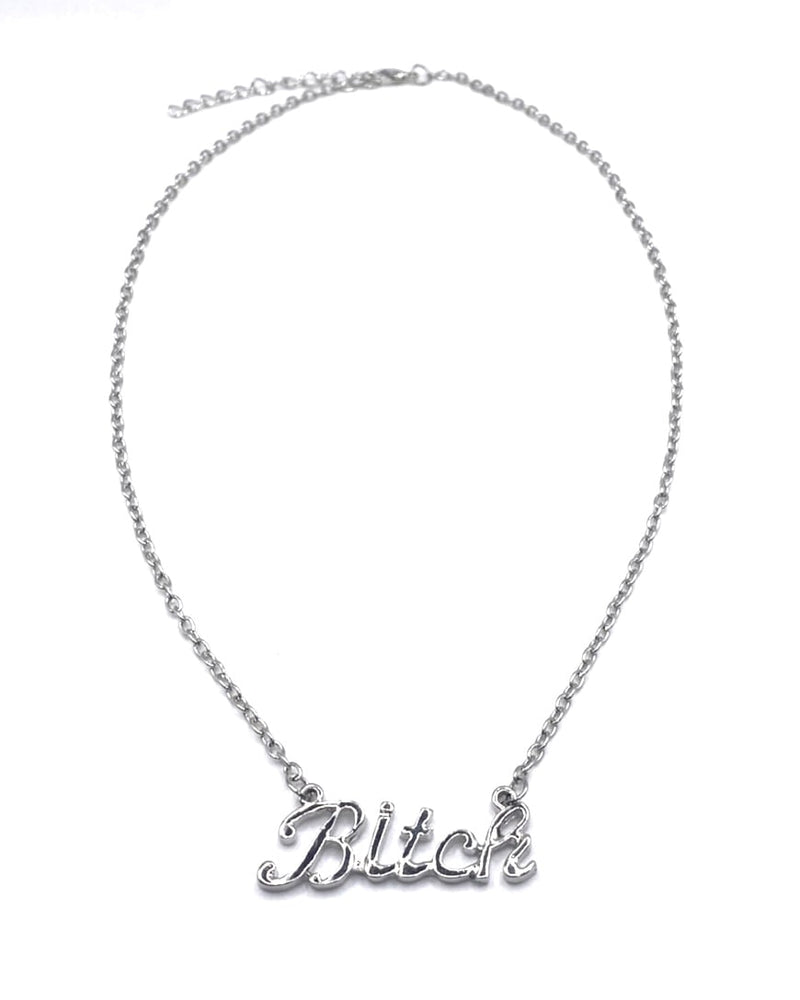 【LOVE KILLER CLUB】bitch'logo necklace (2color)