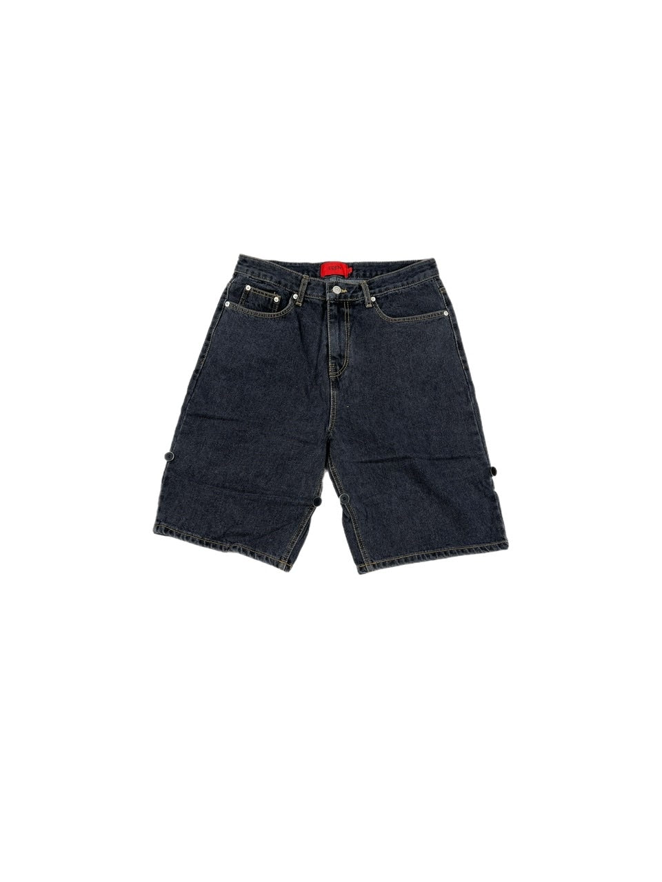 受注制【Chikashitsu +】docking 2way denim pants