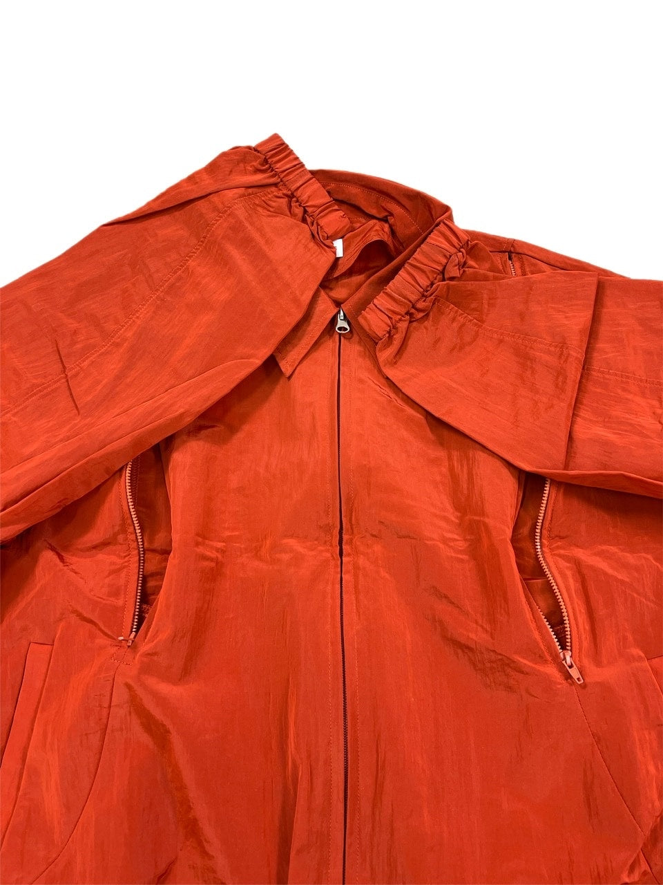 受注制【Chikashitsu +】shoulder slit design blouson (3color)