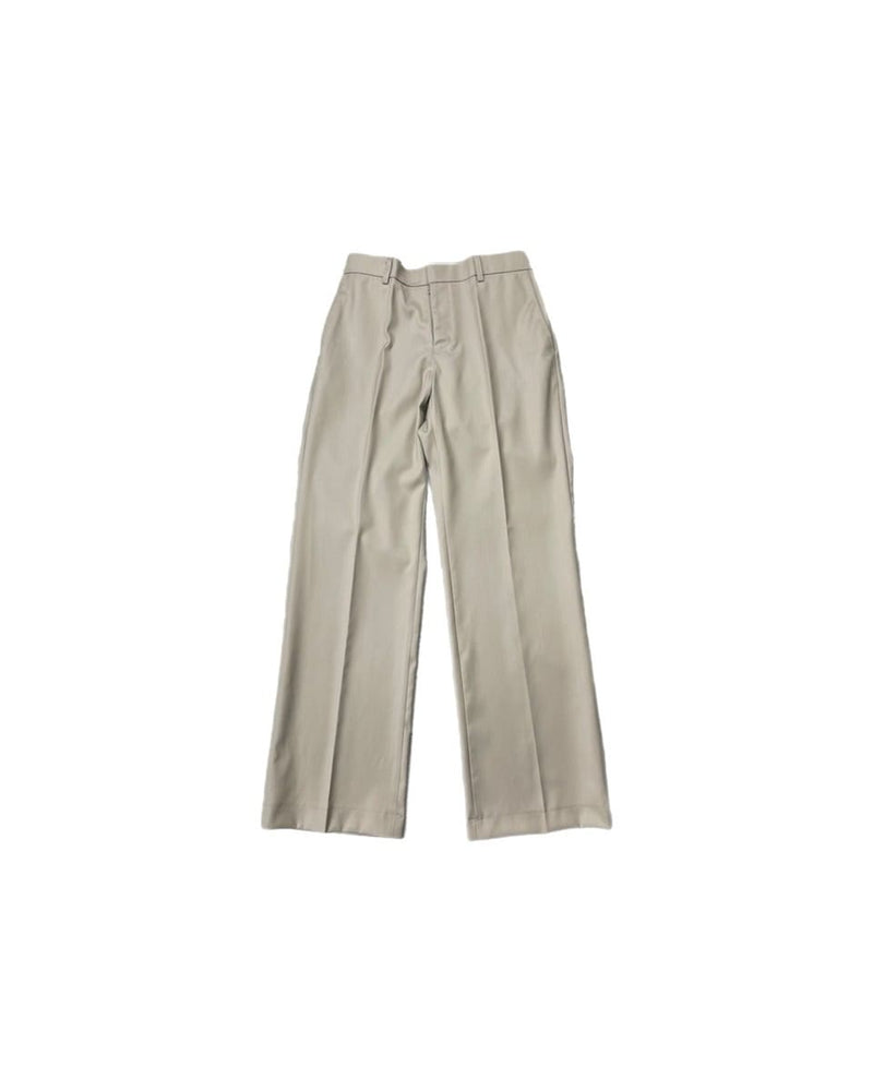 【Chikashitsu +】set up straight slacks (4color)
