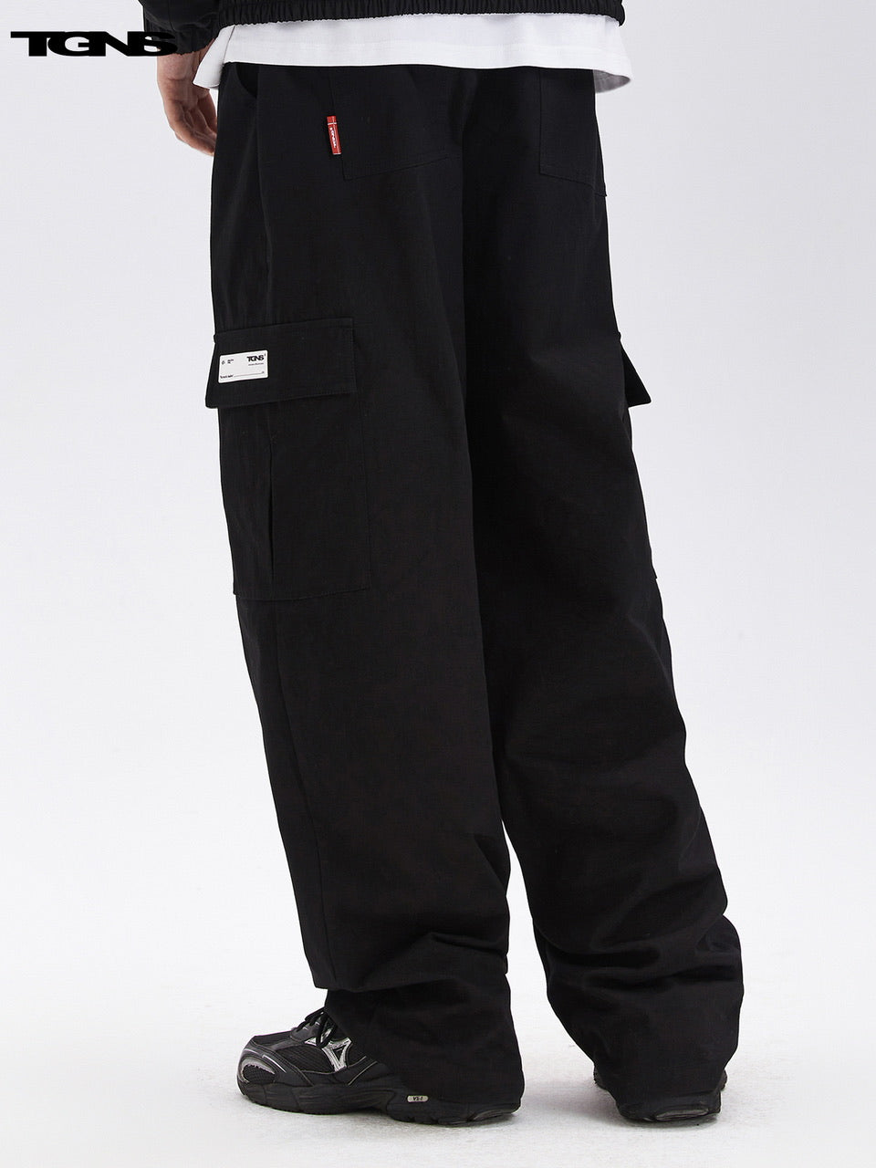 【TGNS】HOT LABEL WORK PANTS