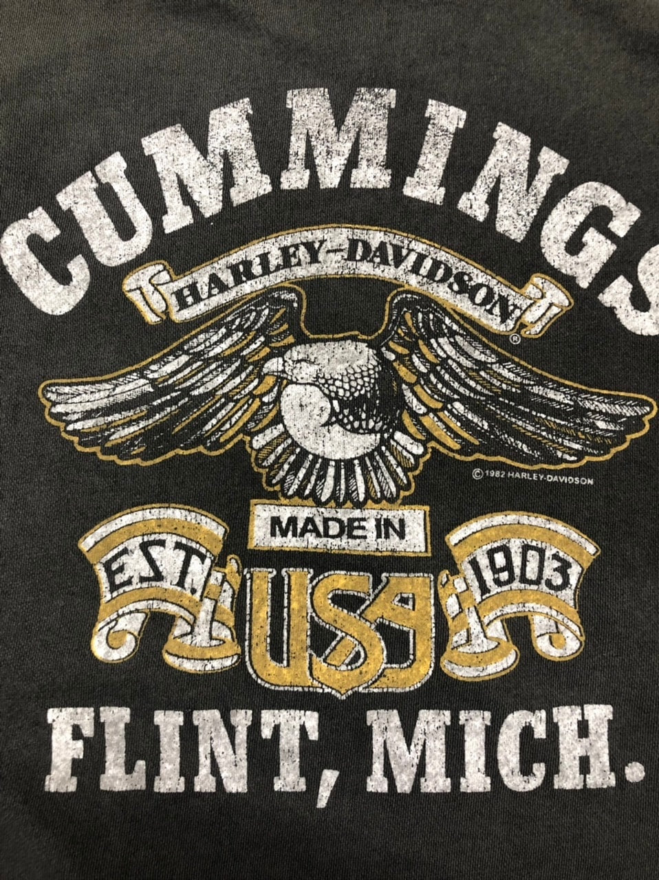 受注制【Never mind the XU】Harley-Davidson sweat shirt