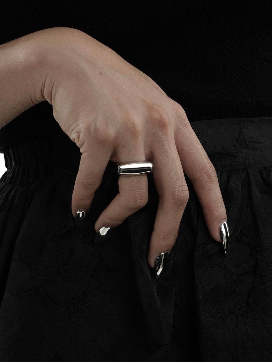 【LURS】LURS Square two-wire structure heavy ring