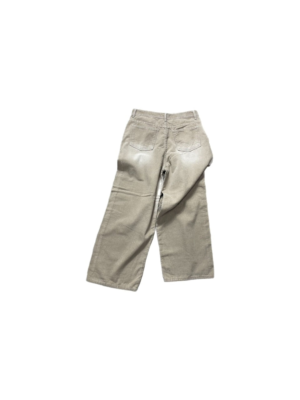 受注制【Chikashitsu +】vintage wash wide corduroy pants (2color)