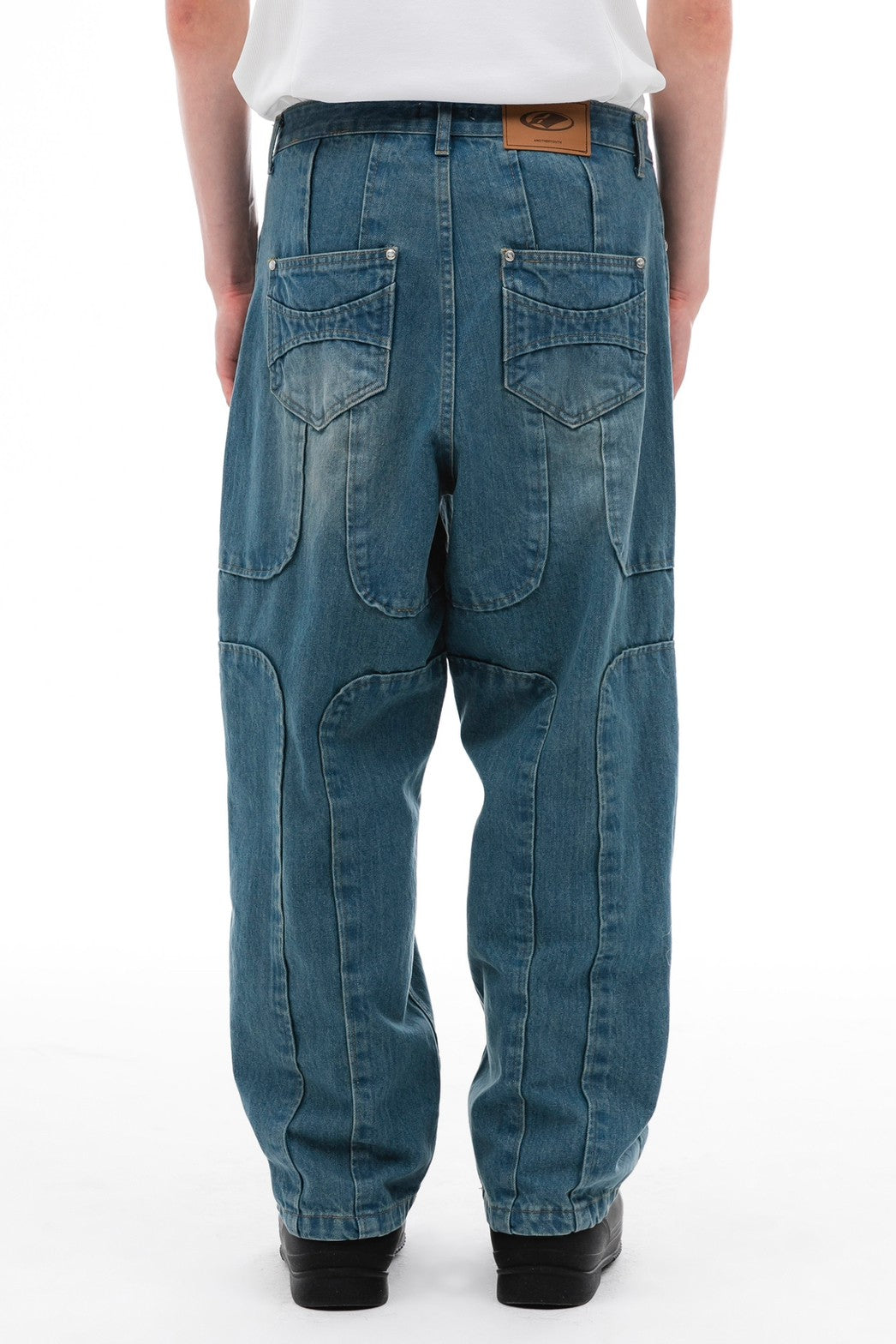 【ANOTHERYOUTH】panel jeans