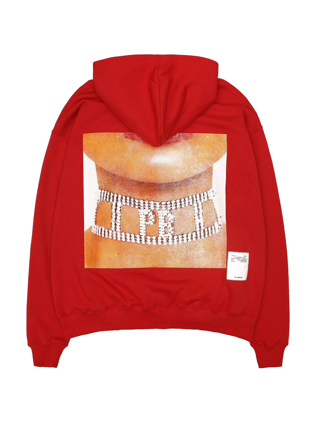 【POSH BRAIN】DIAMOND CHOKER HOODIE