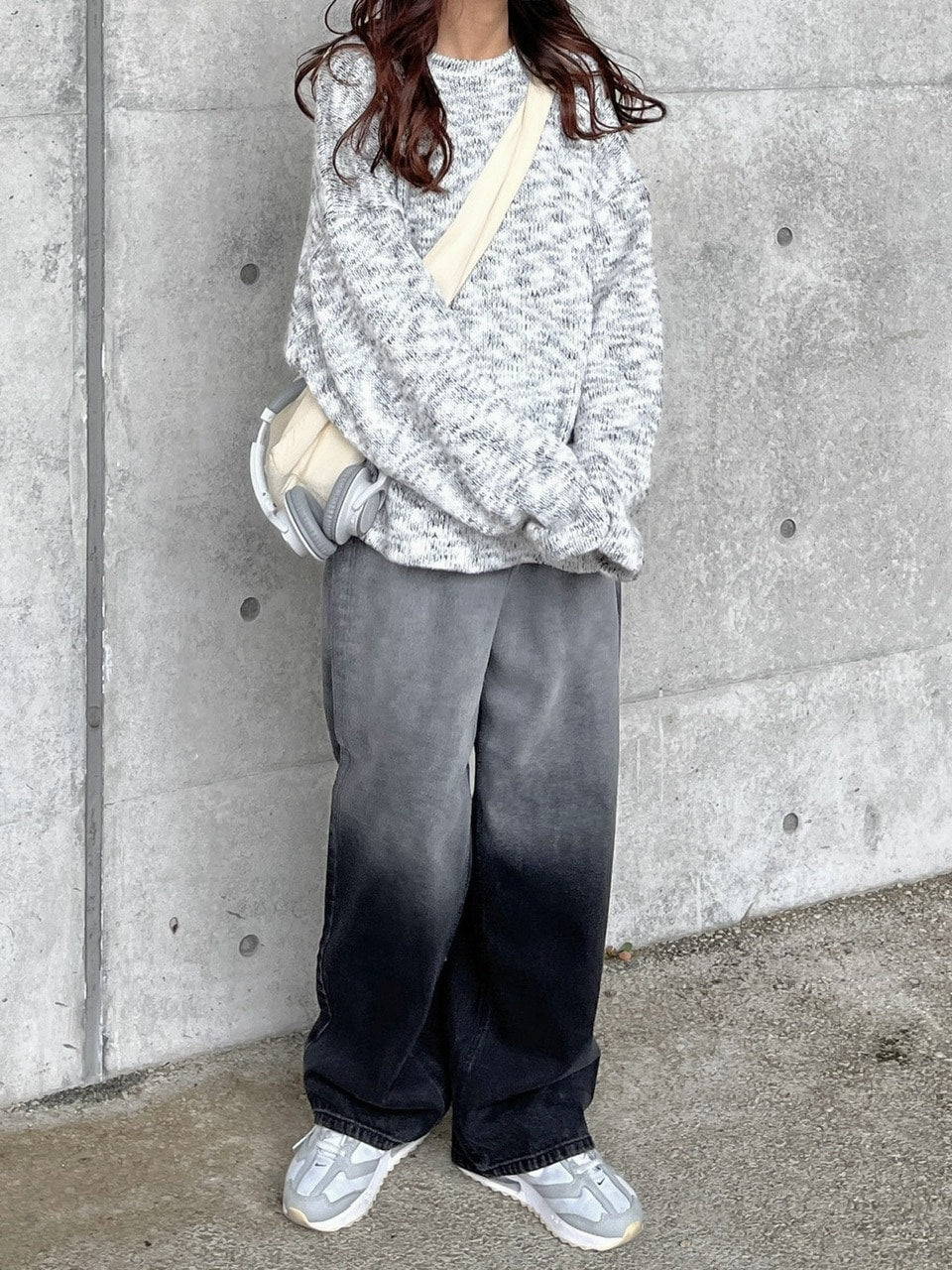【youll】mix knit (2color)