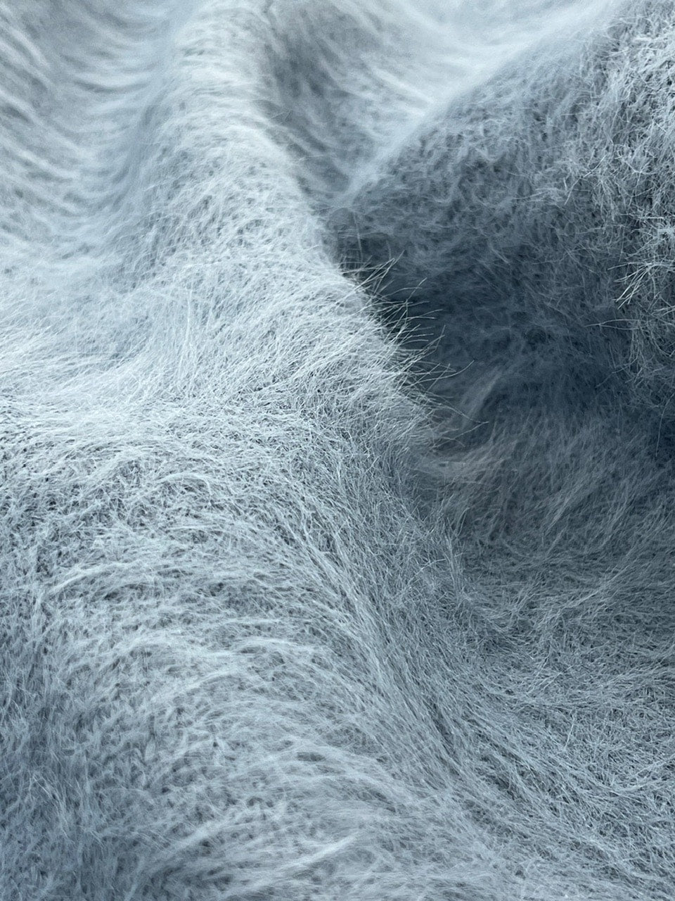 受注制【Chikashitsu +】hairy knit (2color)