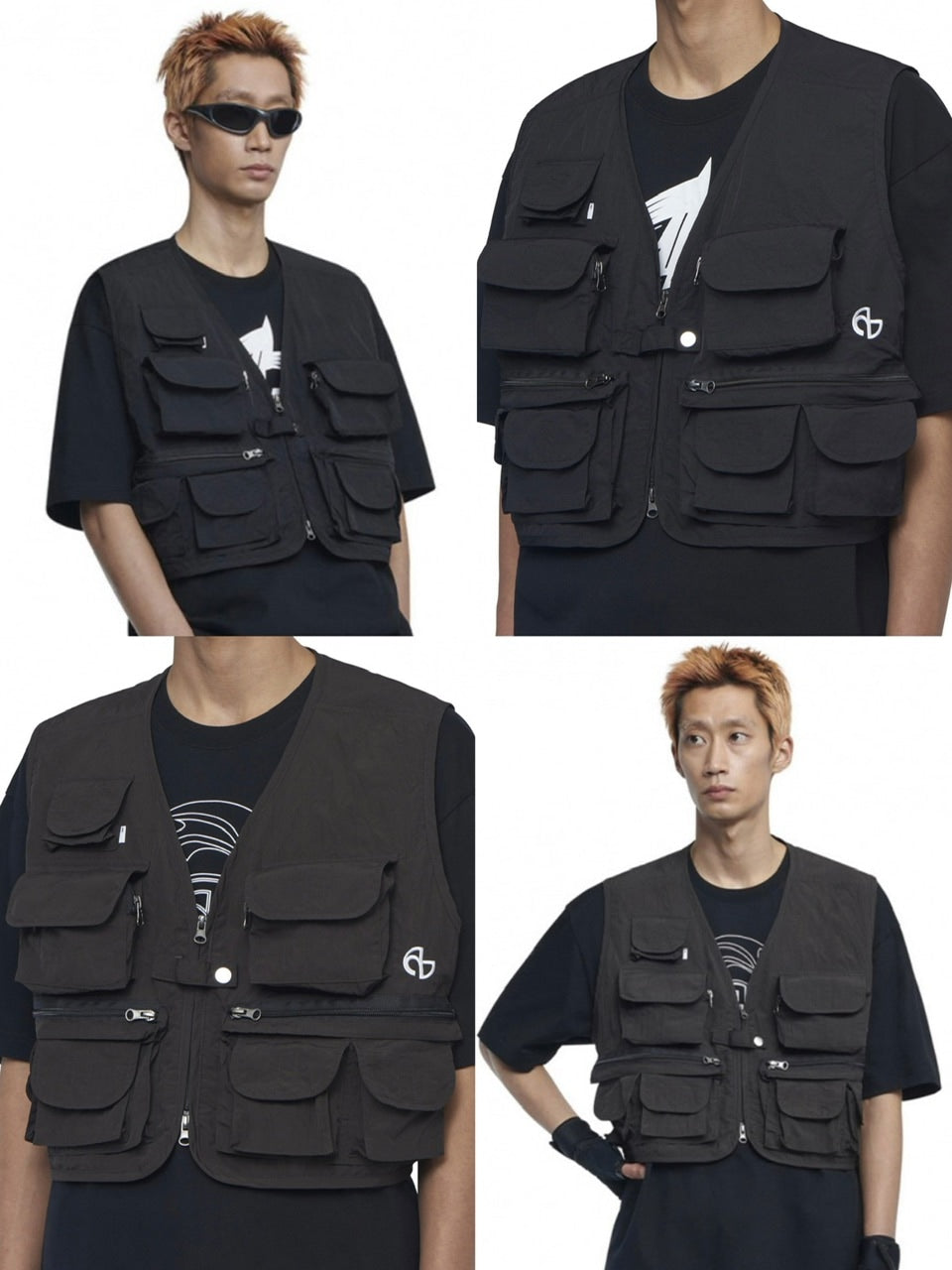 【NOMANUAL】NYLON UTILITY VEST