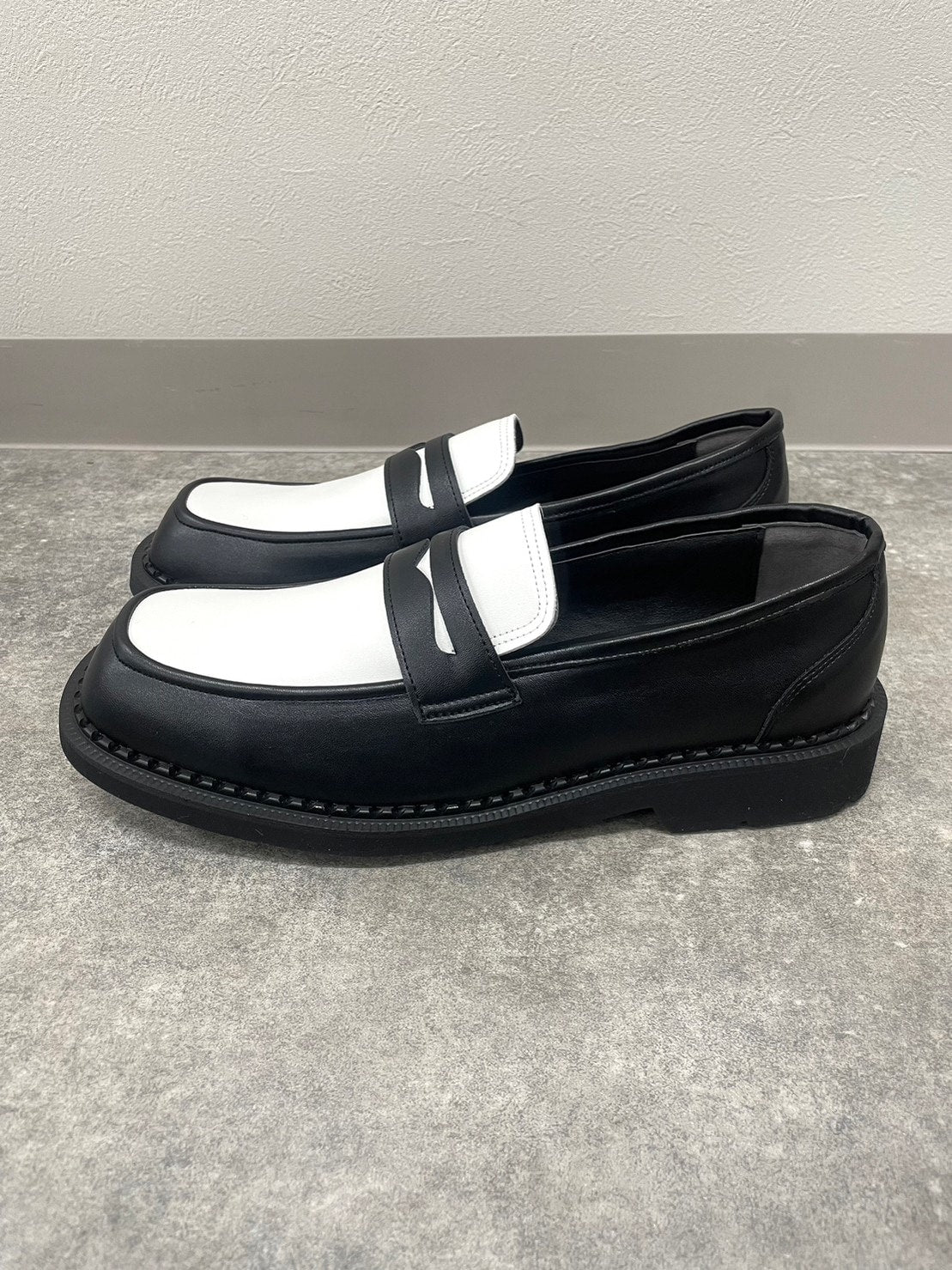 受注制【RENOL】bi-color loafer